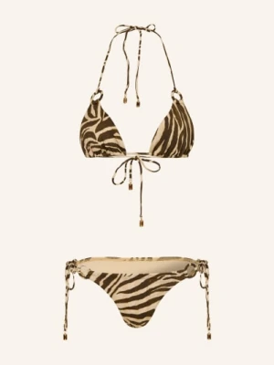 Zimmermann Trójkątne Bikini Wanderlust braun