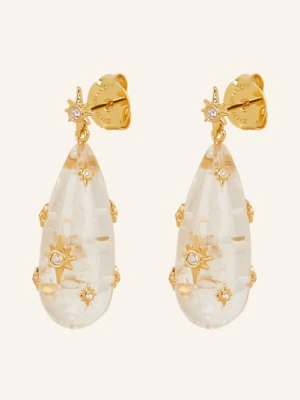 Zimmermann Wiszące Kolczyki Crytsal Drop gold