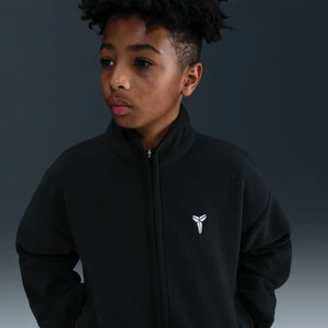 Zimowa bluza do koszykówki dla dużych dzieci Kobe - Czerń Nike