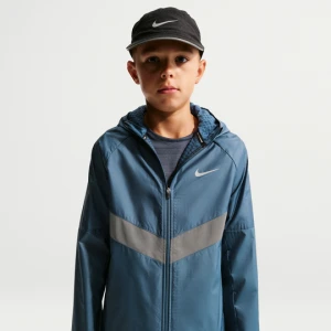 Zimowa kurtka wodoodporna dla dużych dzieci (chłopców) Therma-FIT Nike Miler - Niebieski
