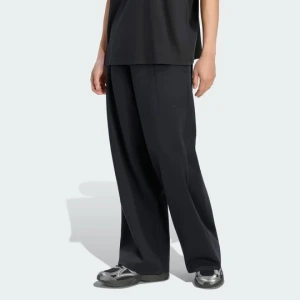 ZIMOWE SPODNIE Z DZIANINY Z PROSTYMI NOGAWKAMI SOFT LUX Adidas czarny