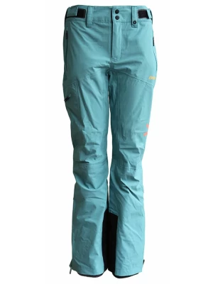Zimtstern Spodnie narciarskie "Freez" w kolorze turkusowym rozmiar: L