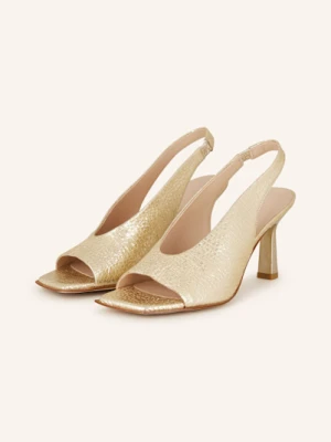 Zinda Czółenka Z Odkrytą Piętą Salome gold