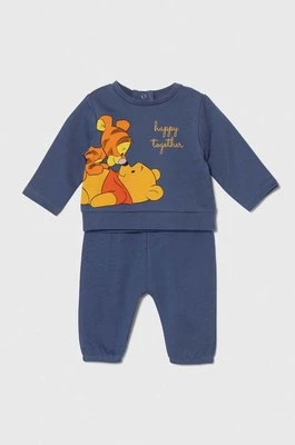 zippy dres bawełniany niemowlęcy x Disney kolor niebieski