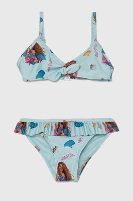 zippy dwuczęściowy strój kąpielowy dziecięcy x Disney kolor turkusowy