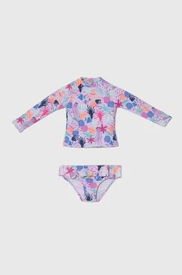 zippy dwuczęściowy strój kąpielowy niemowlęcy kolor fioletowy