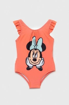 zippy jednoczęściowy strój kąpielowy niemowlęcy kolor pomarańczowy