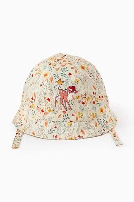 zippy kapelusz bawełniany dziecięcy kolor beżowy bawełniany