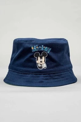 zippy kapelusz dwustronny bawełniany dziecięcy x Disney kolor granatowy bawełniany