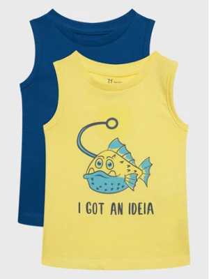 Zippy Komplet t-shirtów ZBBAP0303 23017 Kolorowy Regular Fit