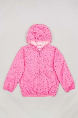 zippy kurtka dziecięca kolor różowy
