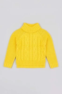 zippy sweter dziecięcy kolor żółty