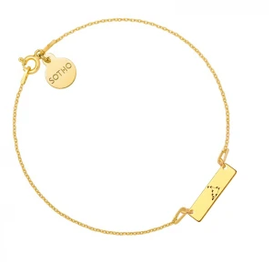Złota bransoletka z konstelacją Koziorożca SOTHO