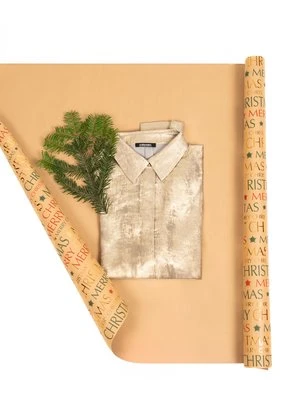 Złota koszula damska z połyskiem – Designer Choice Olsen