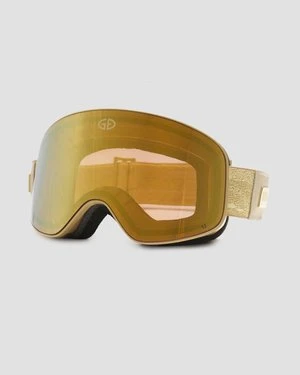 Złote Gogle Narciarskie Damskie Goldbergh Gold Exclusive Veil