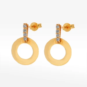 Złote kolczyki Filipowicz