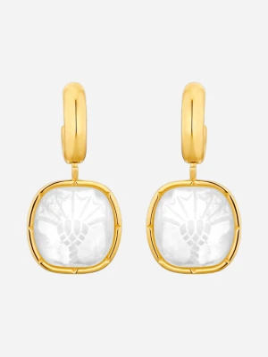 Złote kolczyki Joop