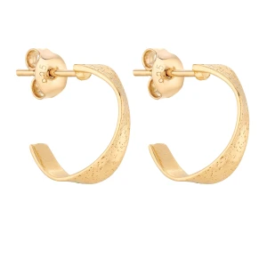 Zdjęcie produktu Złote kolczyki wstążki SOTHO