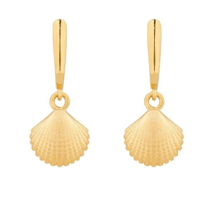 Zdjęcie produktu Złote kolczyki z muszelkami SOTHO