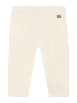 Złote Logo Skinny Fit Jeans Dolce & Gabbana