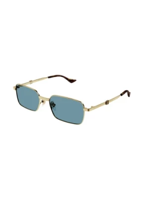 Złote Niebieskie Okulary Gg1495S Model Gucci