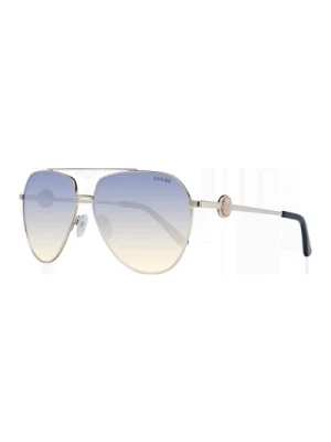 Złote Okulary Aviator Guess