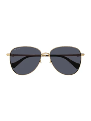 Złote Okulary Przeciwsłoneczne Gg1419S-001 Gucci