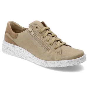 Złote Półbuty Armodo Modne Obuwie Damskie Wasak