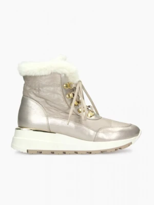 Złote sneakersy damskie 7mil