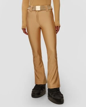 Złote Spodnie Narciarskie Damskie Goldbergh Gold Exclusive Splendore