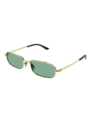 Złoto Zielone Okulary przeciwsłoneczne Gg1457S Gucci