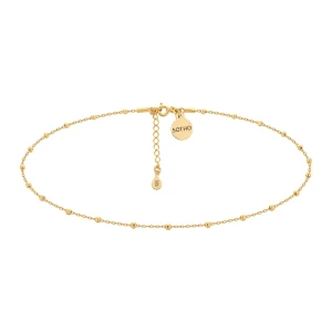 Złoty choker z kuleczkami SOTHO