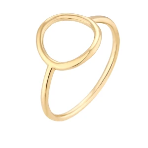 Złoty delikatny pierścionek : pierścionki - 15 SOTHO