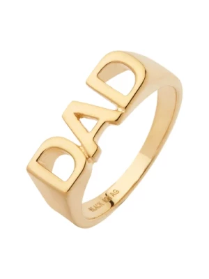 Złoty pierścień dla taty - stylowy dodatek dla modnych kobiet Maria Black