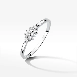 Złoty pierścionek z diamentami Filipowicz