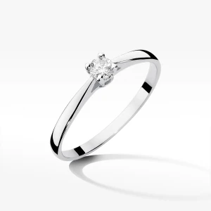 Złoty pierścionek z diamentami Filipowicz