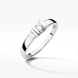 Złoty pierścionek z diamentami Filipowicz