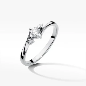 Złoty pierścionek z diamentami Filipowicz