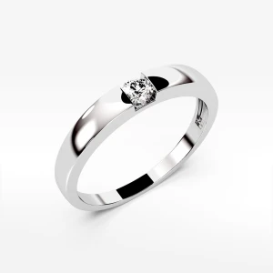 Złoty pierścionek z diamentem Filipowicz