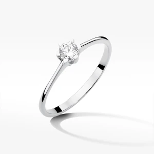 Złoty pierścionek z diamentem Filipowicz