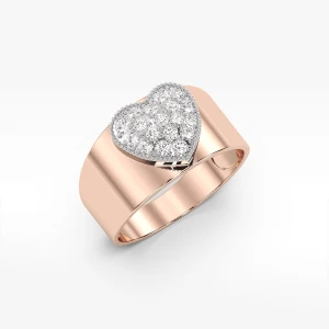 Złoty pierścionek z diamentem Filipowicz