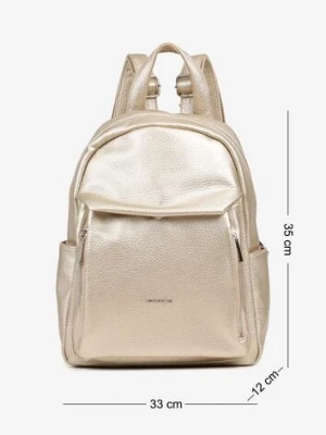 Złoty Plecak Ozdobiony Napisem Nillamea luigisanto