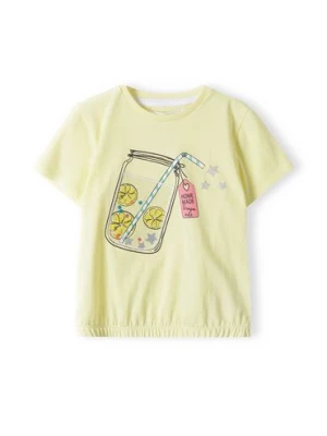 Żółta bluzka bawełniana dla niemowlaka - Lemoniada Minoti