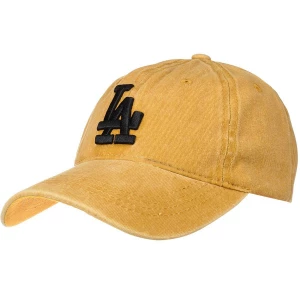 Żółta czapka z daszkiem baseballówka LA żółty, złoty Merg