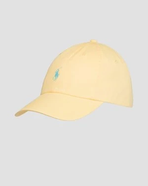 Żółta czapka z daszkiem damska Polo Ralph Lauren