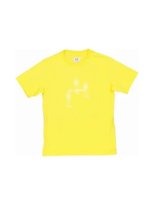 Żółta koszulka British Sailor dla chłopców C.p. Company
