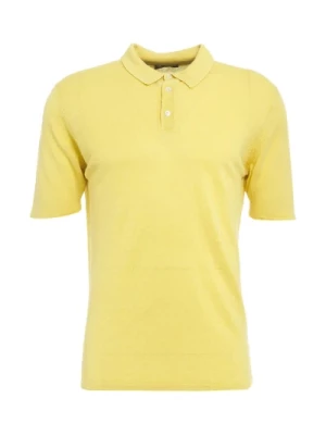 Żółta koszulka & polo dla mężczyzn Roberto Collina