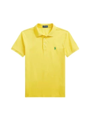 Żółta koszulka polo Slim Fit Ralph Lauren
