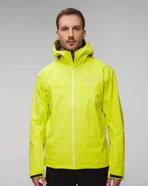 Żółta kurtka hardshellowa męska Arcteryx Beta Jacket M