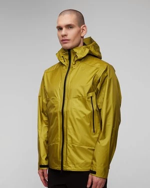 Żółta kurtka membranowa męska Goldwin GORE-TEX 3L Aqua Tect Jacket